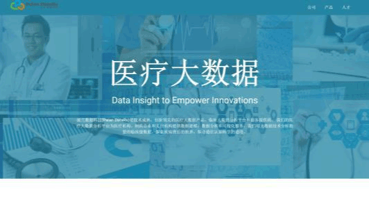UI设计 医疗大数据平台+物联网+智慧医疗 可视化大屏 数据